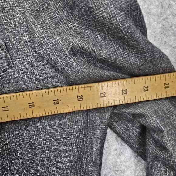 Vintage 90s STRATHMORE Sports Coat Men 40L Medium Long Gray Glen Plaid Union USA